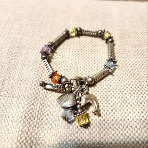 Custom charmed bracelet